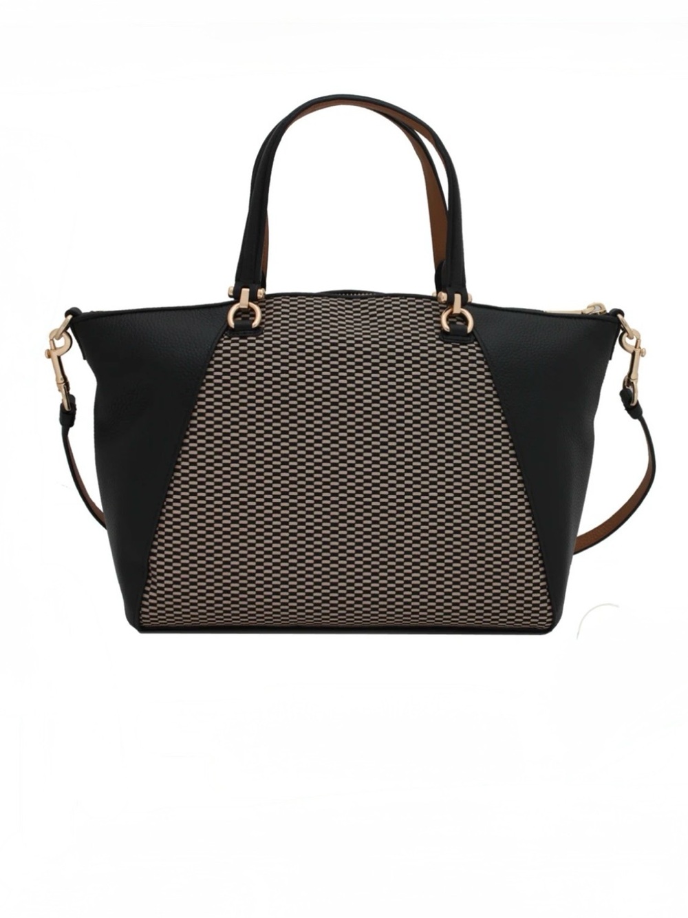 Coach Prairie Satchel in Legacy Jacquard And Black Leather C1881-29848. - Picture 3 of 16